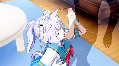 Neko-san, oh my goodness! Your purrfect body is so hot and sexy, I can hardly control myself! Take off your clothes slowly