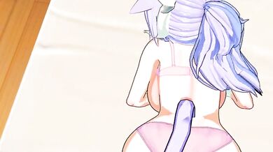 Neko-san, oh my goodness! Your purrfect body is so hot and sexy, I can hardly control myself! Take off your clothes slowly