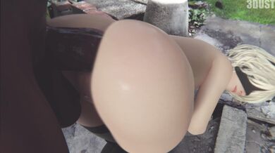 Anal-Loving YoRHa No.2 Type B Gets Pounded Hard in 3D [Blacked, Threedust]