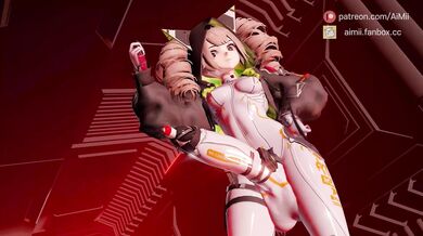 Unleashed Futanari Shiro 'Masked Bitch' - Tower of Fantasy