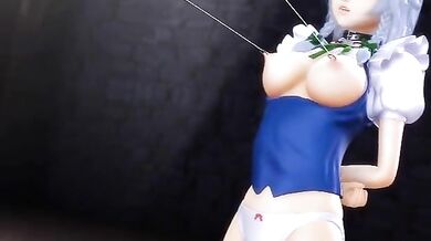 Sexy Sakuya Gets Tied Up in the Scarlet Devil Mansion @OZ