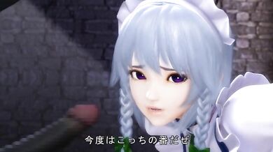 Sexy Sakuya Gets Tied Up in the Scarlet Devil Mansion @OZ