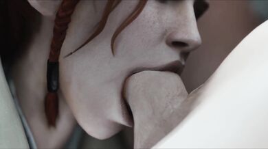 Submissive Swordsmen's Forced Fuckfest with Witchy Dominatrixes Triss & Yennefer