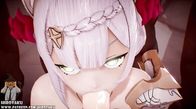 Genshin Impact : Noelle's [Emergency Sex XLV] Sizzling Vagina!
