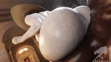 Alcina Dimitrescu's Intense Riding Session [Regina3D]