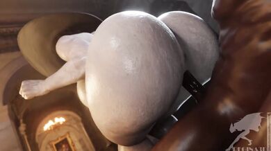 Alcina Dimitrescu's Intense Riding Session [Regina3D]