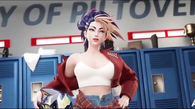 K/DA Aanix's Wet and Wild Orgy Adventure