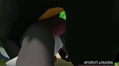 Houndoom's Anal Invasion with Loona