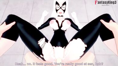 Spider-Man vs. Catwoman: The Felicity Hardy Feline Fuck Fest