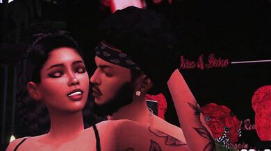 Brasi and Amunet Get Frisky on a Yacht in 'The Sims 4'