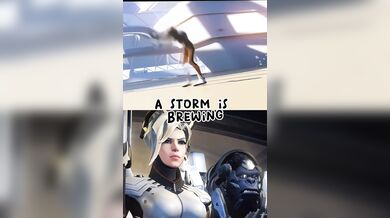 Mercy vs Tracer: A Lustful Battle of Two Heroes