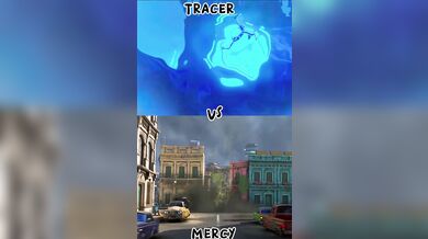 Mercy vs Tracer: A Lustful Battle of Two Heroes