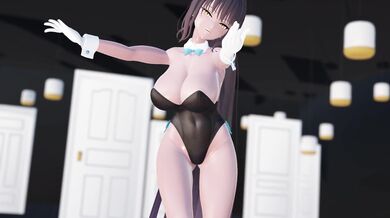 Surfing Lessons with Sexy Schoolgirl Karin-chan!