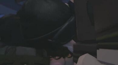 Submissive Damsel Gets Taken Advantage of with a Blowjob in Roblox (Cabrye)