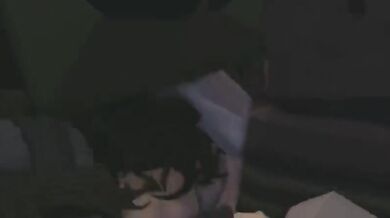Submissive Damsel Gets Taken Advantage of with a Blowjob in Roblox (Cabrye)