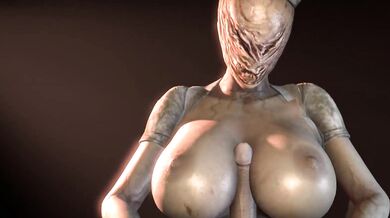 Dark Thrusting with Nurse Boobjob