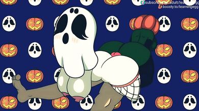 - Trick or treat for some anal cream pie!