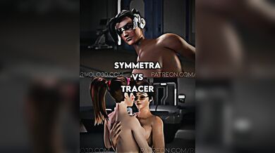 (Futa) Symmetra Dominates Tracer in a Wild and Intense Sexual Encounter