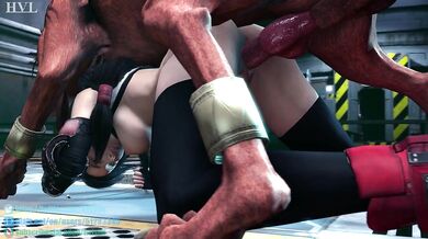 Rewritten as: Sexy Tifa and Red XIII in the Mansion with High Voltage Sexual Encounter [HVLsmn]