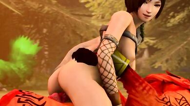 Yuffie and Red XIII's Hellish Fuckfest [The Beast Within]