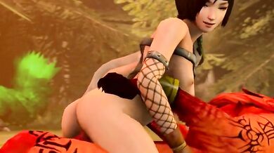 Yuffie and Red XIII's Hellish Fuckfest [The Beast Within]