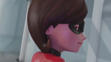 Stretched and Spread: Elastigirl's Wet Adventure