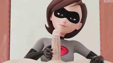 Stretched and Spread: Elastigirl's Wet Adventure