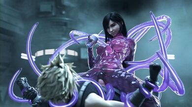 Tifa's Moist Grimace [GIFDoozer]