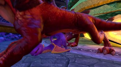 Ignitus Gets Nailed by Spyro in a Hot Anal Action