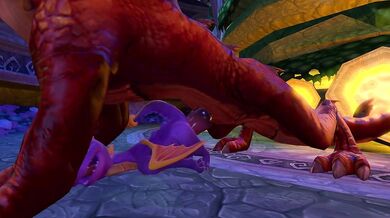 Ignitus Gets Nailed by Spyro in a Hot Anal Action