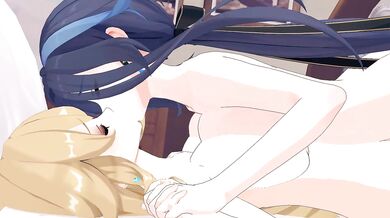 Clorinde and Navia's Hot Lesbian Action Part 2