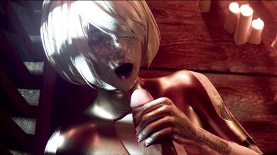 2B's Cowgirl Sexcapade [Outfit #3] - The Megaera Experience