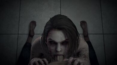 Jill's Undead Blue Blowjob Obsession [Clothed, Zombie POV]