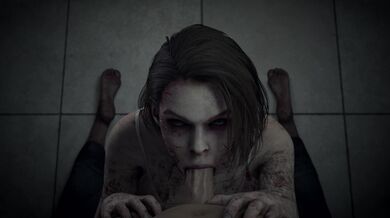 Jill's Undead Blue Blowjob Obsession [Clothed, Zombie POV]