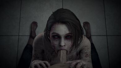 Jill's Undead Blue Blowjob Obsession [Clothed, Zombie POV]