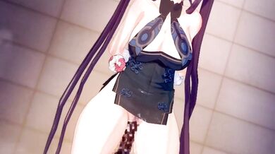 Hawt Anime Sluts Get Fucked Hard in Silence: FGO x HSR