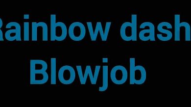 Rainbow Dash's Hot Blowjob Adventure in Equestria Girls