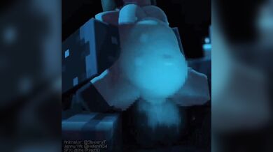 Jenny gets Ravaged by the Minecraft Warden