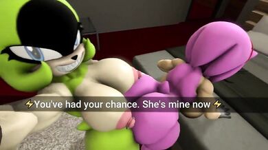 Sonic's Booming Cumload