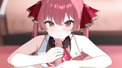 Office Lady gets a Marine Blowjob from her Housemate Sakamoto