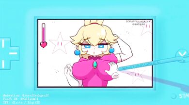 Princess Peach's Innocent Touch Experiment