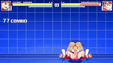 Multidimensional Sakura Dominated by Futanari Tentacles