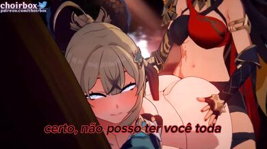 Fucking Kirara and Dehya's Wet Pussies in 4K Ultra HD Quality!