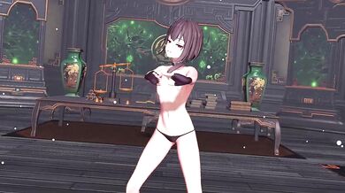 Fucking Desperate Onegai Darling Megumin Masturbating in Motion