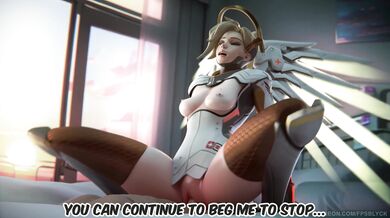 [Trailer] A Wet Dream Come True: Mercy Gives You the Finger and Squirts All Over Your Face