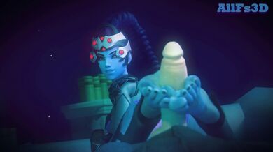Widowmaker's Fetish Footjob: A First-Person Perspective