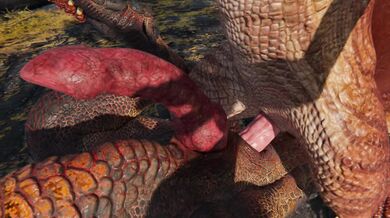 Ravishing Raptor Ravishes Horny Hunter in Unnatural Acts!