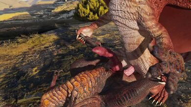 Ravishing Raptor Ravishes Horny Hunter in Unnatural Acts!