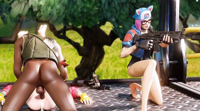 Lynx Gives Road Head to Rox while She Rides Jamal [Frolich]