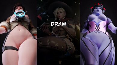 [HMV] Tracer vs Widowmaker [Slut Pop | Kim Petras]: Slutty Tracer Fucks and Sucks Off Cum-Hungry Widowmaker